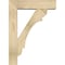 Ekena Millwork Olympic Block Rough Sawn Bracket w/ Offset Brace, Douglas Fir, 6"W x 22"D x 30"H BKT0604X22X30OLY05RDF - alternate 2